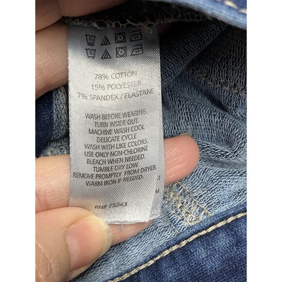 Tommy Bahama Skinny Jeans Girls Sz 12 Jeggins 2 Pairs - Med Wash/Dark Wash - Picture 7 of 14